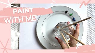 Painting A Peaceful Landscape Nature Landscape Bella Rose Creative Paint With Me