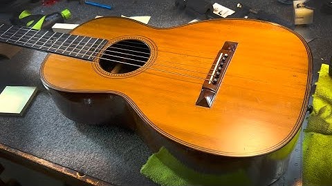 Gitaar krijgt een ongebruikelijke hals-reset