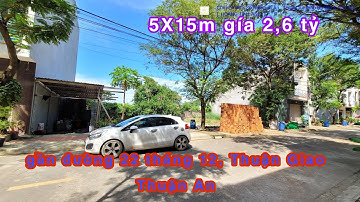 Bán Đất Thuận An (836) 5X15m Gần Đường 22 Tháng 12 Chợ Thuận Giao, Hoàng Hải BĐS
