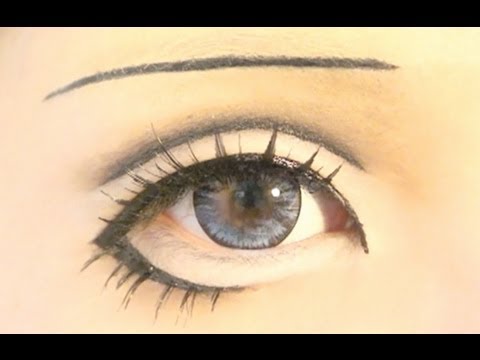 Simple Makeup tricks to get huge Anime Cartoon eyes  Now thats Peachy