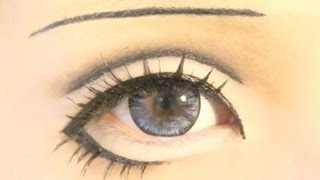 Tutorial : Anime Eye Makeup 18