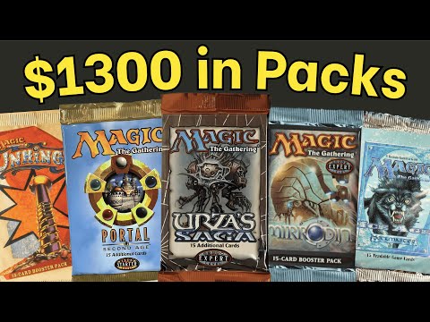 mtg old cards in new packs Amazon.com: MTG Magic: The Gathering Vintage Repacks - 1 Rare Per Pack -  Bonus Foils/mythics/planeswalkers Possible
