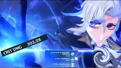How much crit dmg does Neuvillette need? - Genshin impact