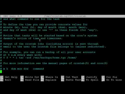 Setting up reboot cron job in Ubuntu instance