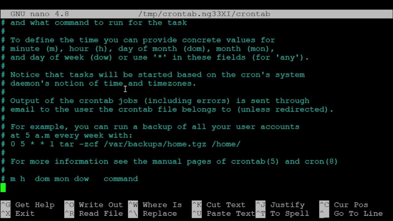 Setting up reboot cron job in Ubuntu instance YouTube