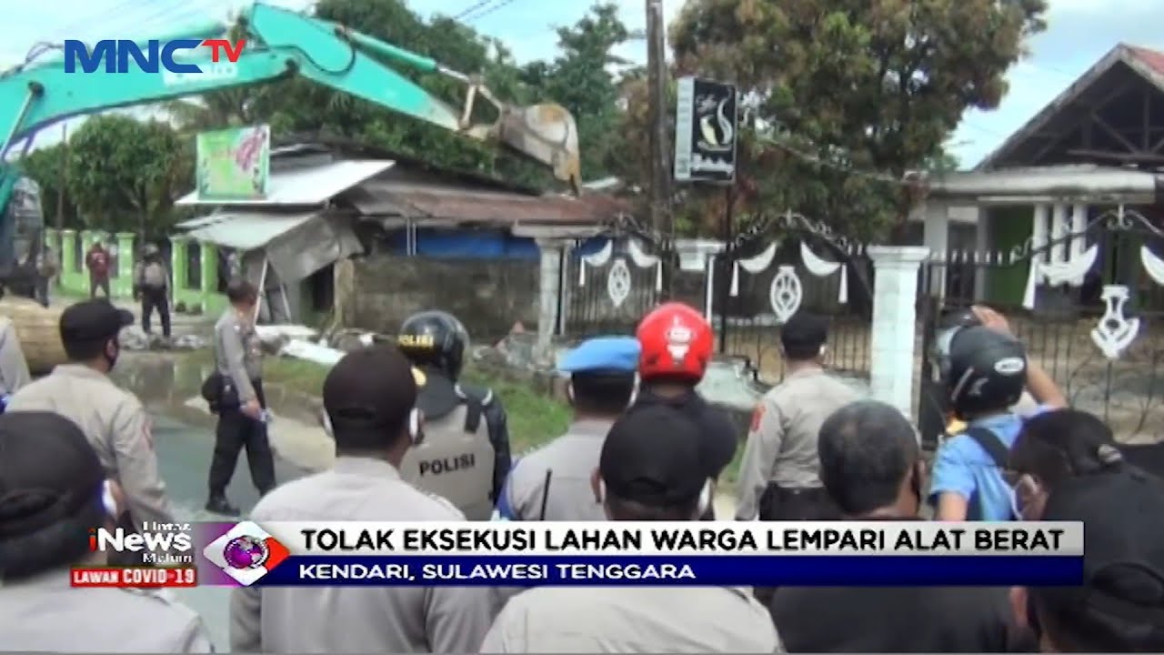 Eksekusi Lahan di Kendari Berujung Ricuh - LIM 29/08
