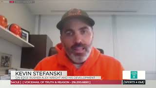 Browns HC Kevin Stefanski on the Development of Edge Rusher Alex Wright - Sports4CLE, 8/22/22