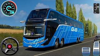 Offroad Bus Simulator 3D Game  - Extreme Coach Bus Simulator Game 2026 - Andriod Gameplay screenshot 4