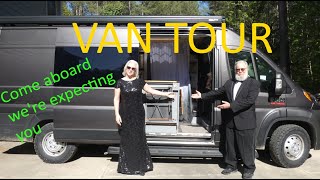 Van Tour of Self Converted 2022 Ram Promaster