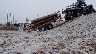 Ultratec Timber trailer with Polaris 6x6