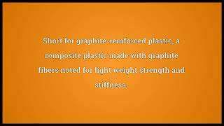 Graphite Meaning