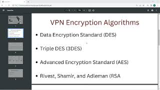 171.VPN encryption algorithms Somali Networking screenshot 5