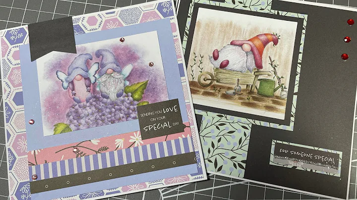 Creating two quick cards using beverley edens summ...