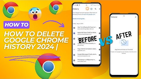 How To Delete Google Chrome History 2024 | How To Remove Chrome Search History