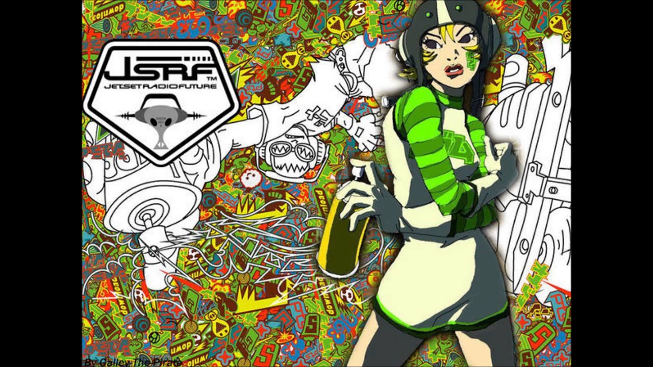 Радио сеты. Jet Set Radio. Jet Set Radio Future. Джет сет радио персонажи. Jet Set Radio 2.