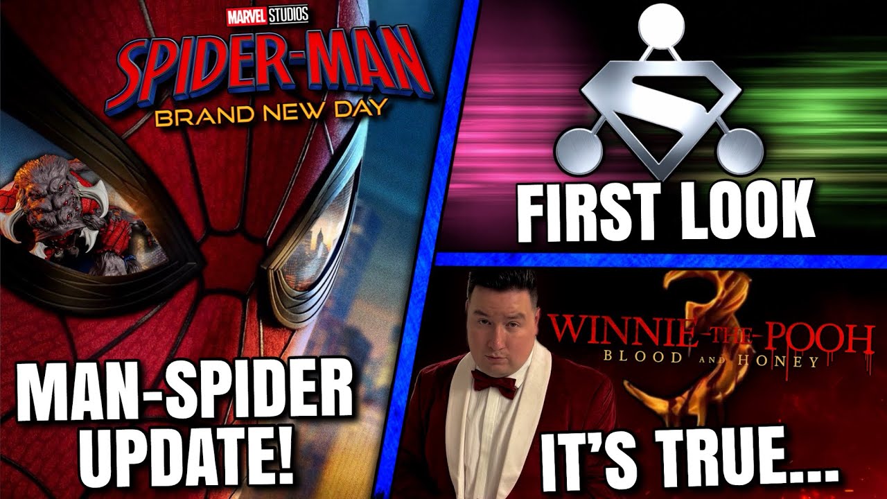 Spider-Man Update, Man of Tomorrow Set Photo, Winnie The Pooh 3 & MORE!!
