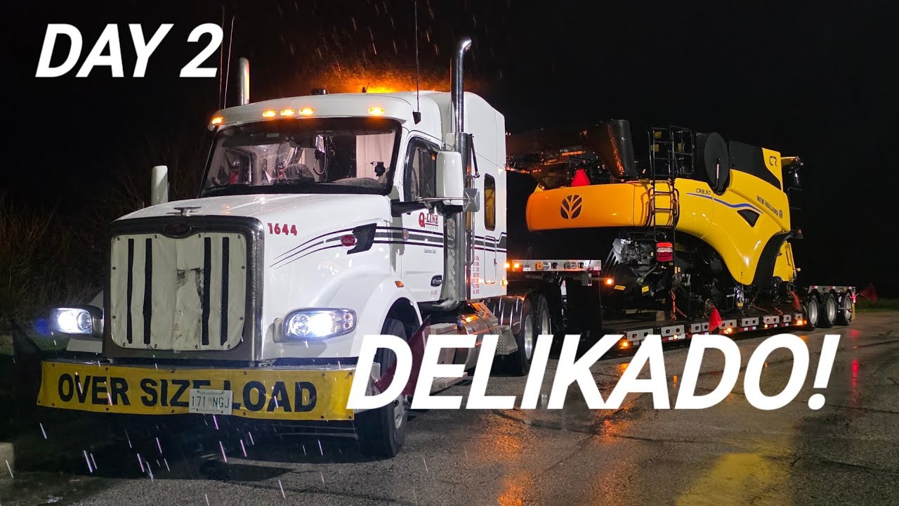 LAKAS NG ULAN, DURING WINTER TIME WEIRD!! | Pinoytrucker