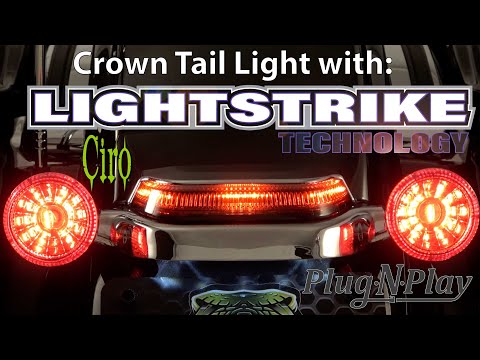 Crown Tail Light with Lightstrike™ Technology