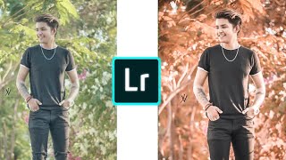 Lightroom soft orange tone photo editing \\ preset download free. screenshot 3