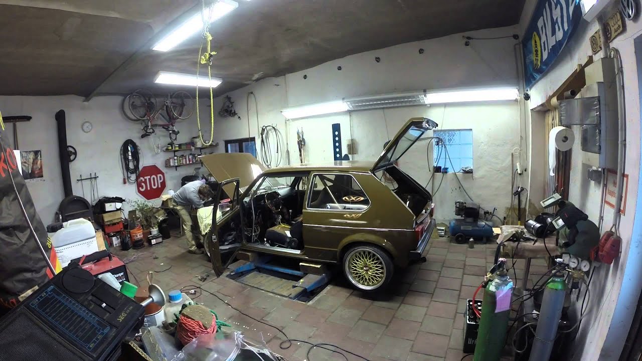 MK7 R Engine First Start VW Golf MK1 - YouTube