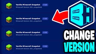 How To Change Bisect Hosting Server Version - Tutorial