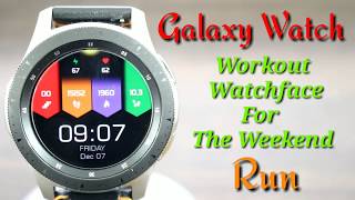 Galaxy Watch/Gear S3 Digital Watch Face (Triple Play Saturday Round 1) screenshot 4