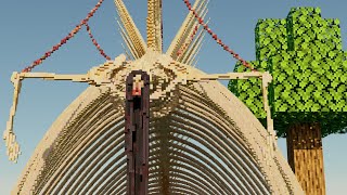 Eren's Founding Titan form in Minecraft - Attack on Titan Canonical Size Comparison Eren final form