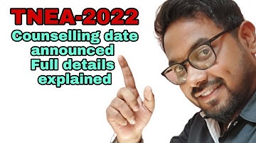 TNEA-2022 | Counselling date announced | Full details@vivekmathsscience1013