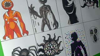 Roblox doors game monsters | Art Board Print