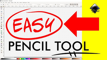 INKSCAPE PENCIL TOOL - Step-by-Step Tutorial