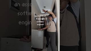 A day in the life of an associate software engineer (fast forward from last vlog haha) 😭