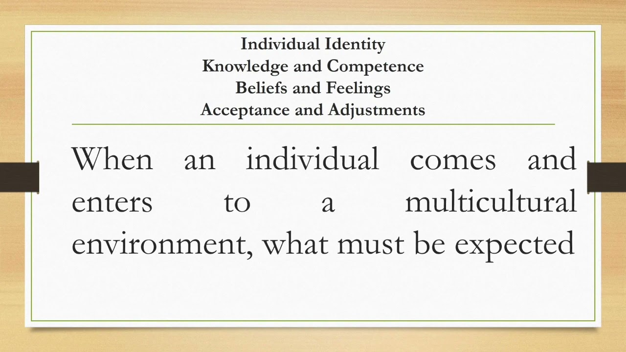 Local and Global Communication in a Multicultural Environment/Setting