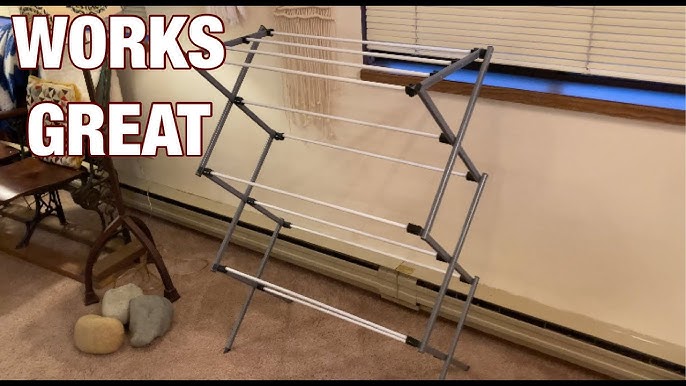Honey-Can-Do Deluxe DRY-01306 Metal Drying Rack Instruction Video 