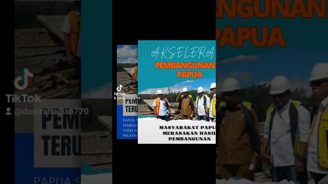 Papua maju berkat pembangunan