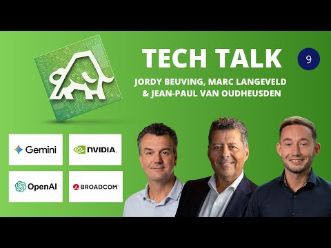 NVIDIA, Alphabet, OpenAI, ASML, Broadcom, Microsoft, Salesforce, Adobe & SpaceX | Tech Talk Afl. 9