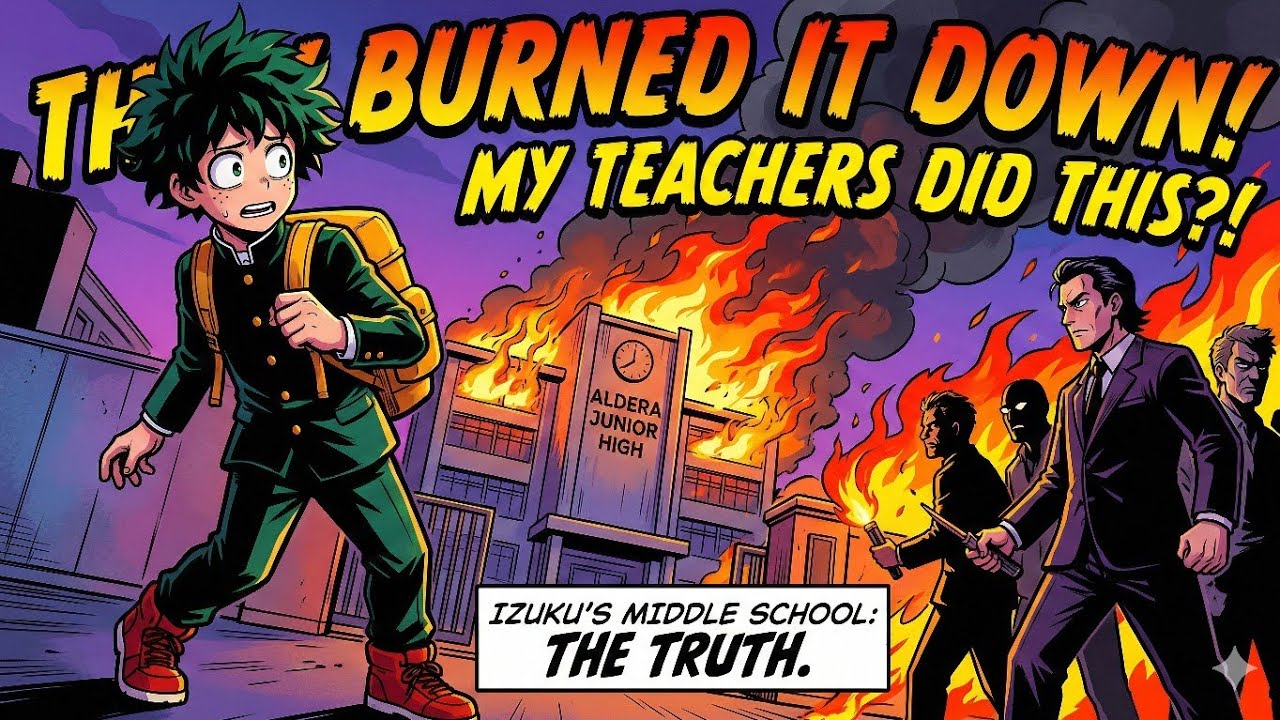 What if Deku Burned Down His Middle School?