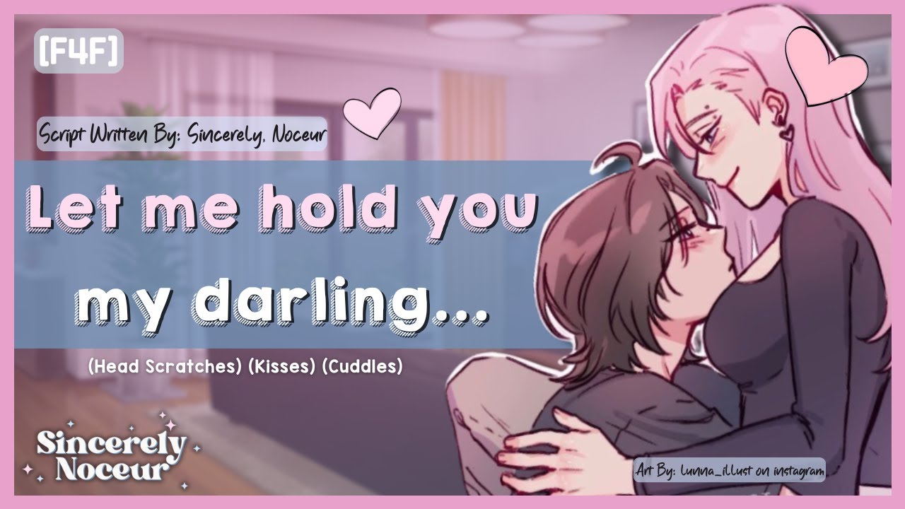 [F4F] 🎧Head Scratches From Your Loving Girlfriend 💕💆‍♀️(Head Scratches) (Kisses) (Cuddles)