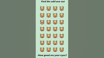 Find the odd one out - How fast can you find it #games  #gaming #shorts #puzzle