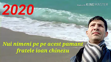 Nui-nimeni pe acest pamant Fratele ioan chinezu 2020HD