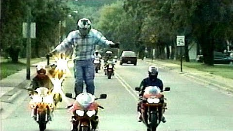 Motorcycle Stunt Video from the late 90