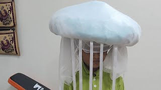 no cost jelly fish costume for kids at home