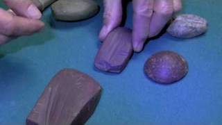 Indian Artifacts - Paint Rocks : Discoidal Game Stones