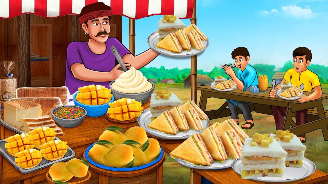 మామిడికాయ బటర్ సాండ్‌విచ్ విక్రేత | Stories in Telugu | Telugu Stories | Telugu Kathalu | NewStories