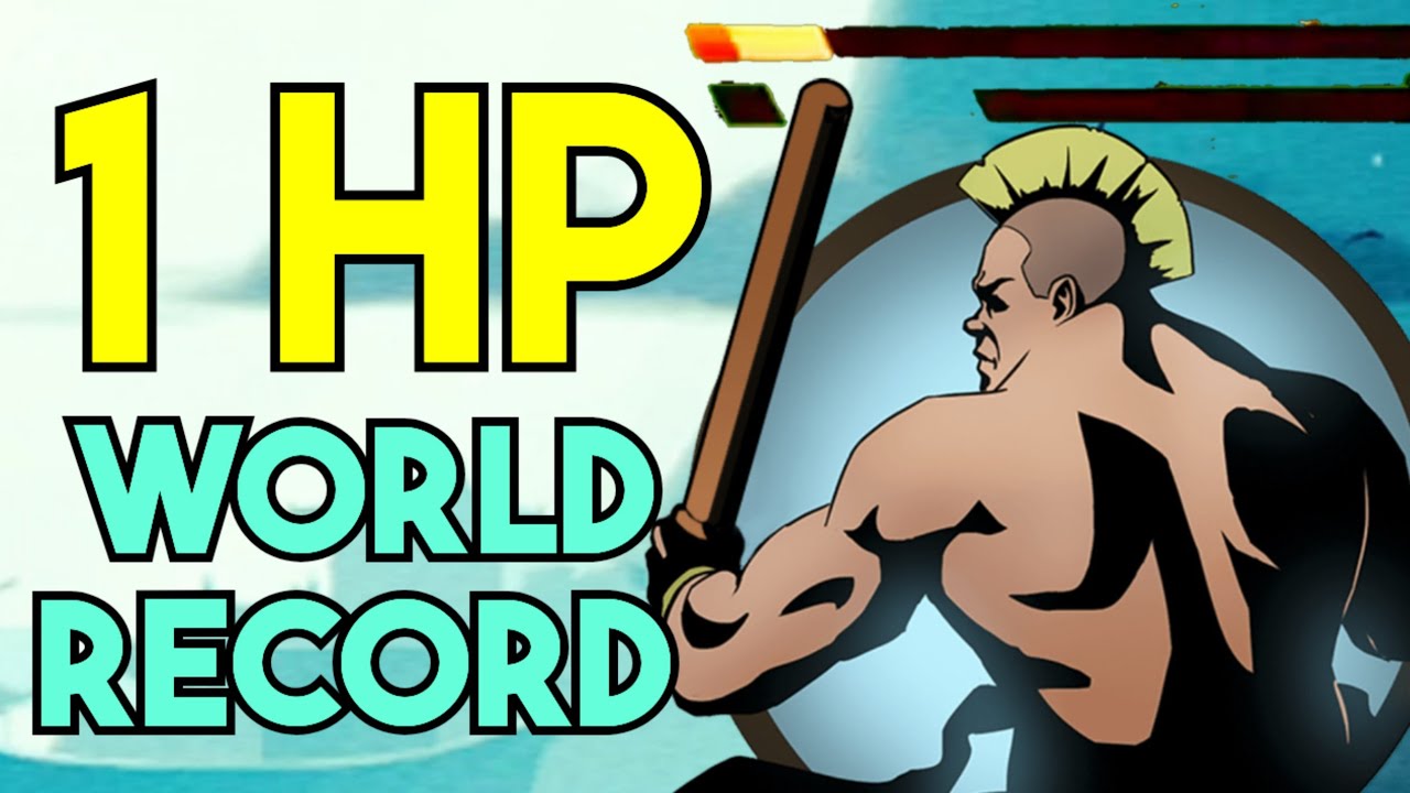 1 HP WORLD RECORD | Shadow vs Brick | Shadow Fight 2 Walkthrough | #8