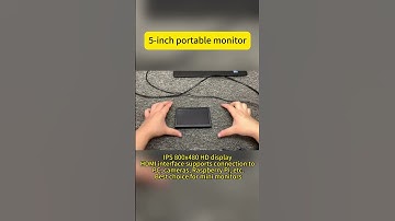 5-Inch HD Touchscreen: Perfect for Compact Spaces and Multi-Use Applications#monitor#display#screen