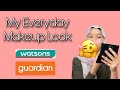 Everyday Makeup Look | TAK GUNA FOUNDATION/EYESHADOW | Sesuai for students pi class!