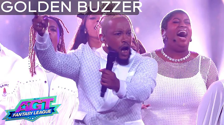 Golden Buzzer: Sainted NOT "Purple Rain" BUT a "PURPLE STORM"! | Finalist | AGT Fantasy League 2024