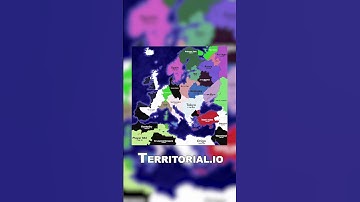 Kanye free for all Europe Territorial.io Timelapse #shorts