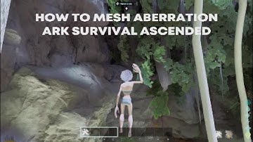 How To Mesh ABERRATION /Ark Survival Ascended #KNIGHTS #LORDS