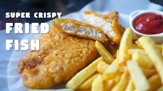 Fish Batter Recipe | Super Crispy Fried Fish | Hungry for Goodies